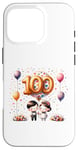 iPhone 16 Pro 100 Days of Love Celebration Milestone Couple Keepsake Case