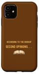 iPhone 11 According To The Book Of Second Opinions | Bible Joke Case