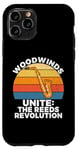 Coque pour iPhone 11 Pro Woodwinds Unite the Reeds Revolution Band Camp