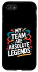 Coque pour iPhone SE (2020) / 7 / 8 Funny Boss Gift Team Legends Humour Manager Retraite Office