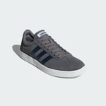 ADIDAS VL COURT 2.0 SHOES TRAINERS DA9862 GREY MENS UK SIZE 4 **BRAND NEW**