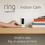 Ring Indoor Camera Plug-in | Wi-Fi Smart Home Security Camera | White | Plug-in