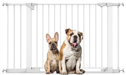 Bettacare Dog Safety Gate, SafeStep Pet Pressure Gate, White, 131cm - 138cm