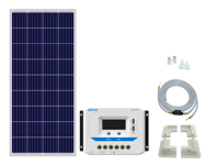 Solcelle bobilpakke, 160W, basic