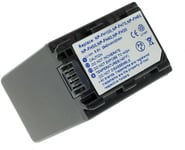 Kompatibelt med Sony HDR-XR520V, 7.2V (6.8V), 2200 mAh