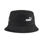 Puma Unisex Essentials Logo Bucket Hat - Black - Size Small/Medium