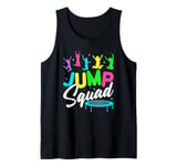 Jump Squad Trampoline Bounce Birthday Party Trampolining Tank Top