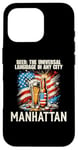 iPhone 16 Pro Beer The Universal Language in Any City Manhattan Case