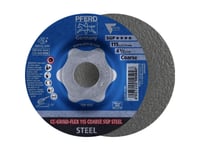 Pferd Cc-Grind-Flex 115 Coarse Sgp Steel, Stål, Pferd, 2,22 Cm, 11,5 Cm, 13300 Rpm, 10 Styck