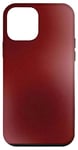 Coque pour iPhone 12 mini Rouge foncé bordeaux