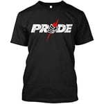 Pride Fighting Championship Pride Fc T-shirt Herr Kortärmad bomull T-shirt Mode T-shirt Casual Toppar Kläder -vuxen, 3xl Black XL