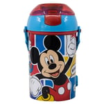 Bouteille Avec Ouverture Pop-Up Mickey, Disney, Capacité 450 ML