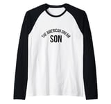 Mens The American Dream Son Raglan Baseball Tee