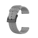 Muovrto 24mm Strap for Suunto 7/Suunto 9/9 baro, Replacement Band Watch Strap for Suunto D5/Suunto Spartan Sport Wrist HR（Grey）