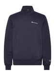 Champion Half Zip Sweatshirt Marinblå