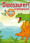 Dinosaurer!  fargeleggingsbok