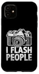 Coque pour iPhone 11 I Flash Personnes Photographie Photographe