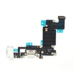 New USB Charging Port Headphone Mic Flex Cable for Apple iPhone 6S Plus WHITE