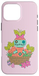 Coque pour iPhone 16 Pro Max Disney Lilo & Stitch Easter Eggs Cute Carrot Costume Scrump