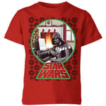 T-Shirt de Noël Homme Star Wars A Very Merry Sithmas - Rouge - 11-12 ans