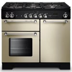 Rangemaster KCH100NGFCR/C Kitchener 100cm Gas Range Cooker – Cream