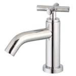 Robinet lave mains chrome eau froide Essebagno Croce