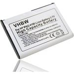 Vhbw - Batterie remplacement pour hp 34111-001, 343110-001, 343137-001 pour smartphone tablette Notepad pda assistant personnel (1000mAh, 3,7V,