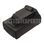 Batteri til LBXR20-OPE for BlackDecker, 20V, 1500mAh