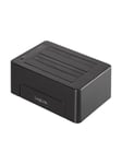 LogiLink USB 3.1 Gen 2 Quickport 2-Bay for 2.5/3.5" SATA HDD/SSD