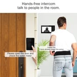 7inches Wired Video Doorbell Intercom System Card Password Remote Control 11 New