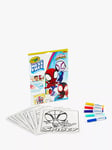 Crayola Spidey And His Amazing Friends Colouring Book and Markers Set