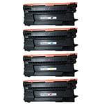 4 Toner Cartridges (Set) for HP Colour LaserJet Enterprise Flow MFP M681z, M682z