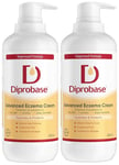 2 X Diprobase Advanced Eczema Dry Skin Emollient Cream 500g - UK PHARMACY