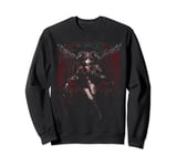 Succubus Medieval Mythology Demon Horror Occult Halloween Sweatshirt