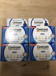 4 X Centrum Men Multivitamin Food Supplement Vitamins 30 Tablets 120 total 05/26