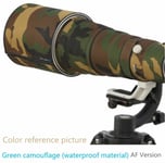 manteau de Camouflage d'objectif,housse de pluie pour SIGMA 150-600mm,DG OS HSM contemporain (Version AF),manchon de protection d'objectif - Type Green waterproof