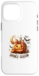 Coque pour iPhone 16 Pro Max Spooky Season Pumpkin Autumn Vibes Cosy Season Fall