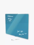 Leitz Cosy Magnetic Glass Whiteboard, Blue