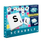 Scrabble - Classic 2 in 1 Board Game /Toys