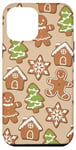 iPhone 12 Pro Max Christmas Gingerbread Men - Gingerbread House Pattern Case