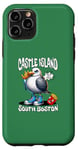 Coque pour iPhone 11 Pro Frites à la mouette de Castle Island, dans le sud de Boston