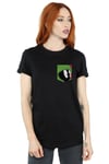 Marvin The Martian Face Faux Pocket Cotton Boyfriend T-Shirt