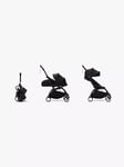 Stokke YOYO³ Pushchair Frame, Newborn Pack and 6+ Colour Pack, Black