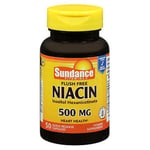 Sundance Flush Free Niacin Capsules 500 mg 50 Caps By Sundance