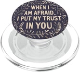 Jehovah's Witness 2024 Year Text Psalm 56:3 JW ORG JW PopSockets PopGrip for MagSafe