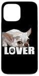 Coque pour iPhone 13 Pro Max Amoureux des chiens Chihuahua