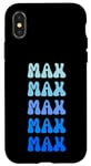 Coque pour iPhone X/XS Max Personal Name Custom Customized Personalized