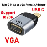 Adaptateur USB Type C Compatible HDMI vers DP/VGA/Mini DP/RJ45 4K/8K 60Hz,Convertisseur de Transfert Vidéo pour Ordinateur Portable,Téléphone,Macbook Pro Air - Type HD004