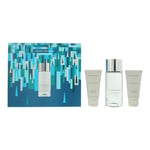 Issey Miyake Mens Le Sel D'Issey Eau de Toilette 100ml + 2 x Shower Gel 50ml Gift Set - One Size