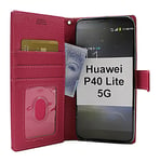 New Standcase Wallet Huawei P40 Lite 5G (Hotpink)